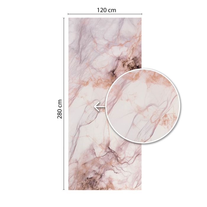 Panel Ścienny XXL Patagonia Biały Połysk 120 x 280 cm 3 mm (C)