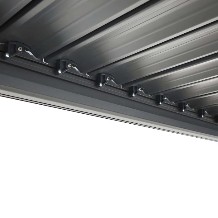 Pergola Ogrodowa Aluminiowa z regulowanym dachem Antracyt 3 x 4 m Pergola Ogrodowa Aluminiowa z regulowanym dachem Antracyt 3 x 4 m