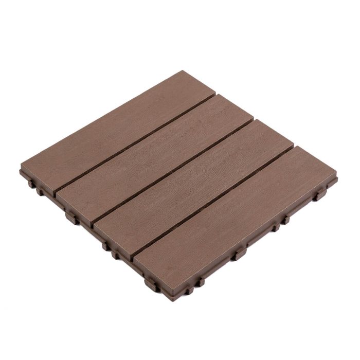 Podest Tarasowy Uni-Floor PCV Eco Brąz 29 x 29 x 2 cm Podest Tarasowy Uni-Floor PCV Eco Brąz 29 x 29 x 2 cm