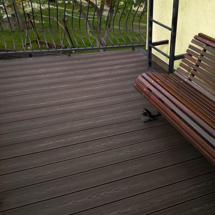 Deska Tarasowa Kompozytowa 3D Brąz – dł. 3,5 m