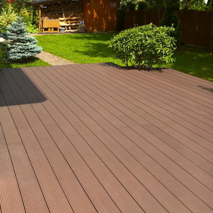 Deska Tarasowa Kompozytowa Standard 15 Brąz – dł. 4 m