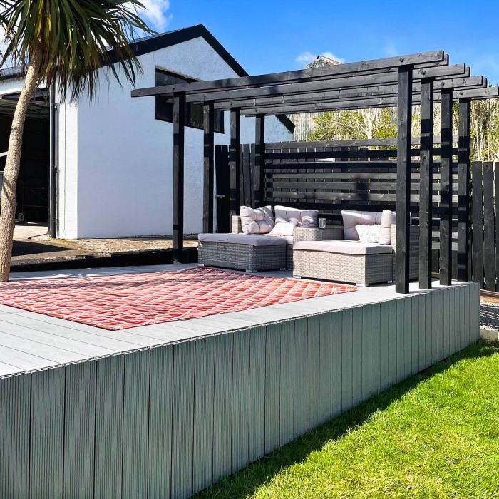 Deska Tarasowa Kompozytowa Standard 15 Jasny Szary – dł. 3,5 m