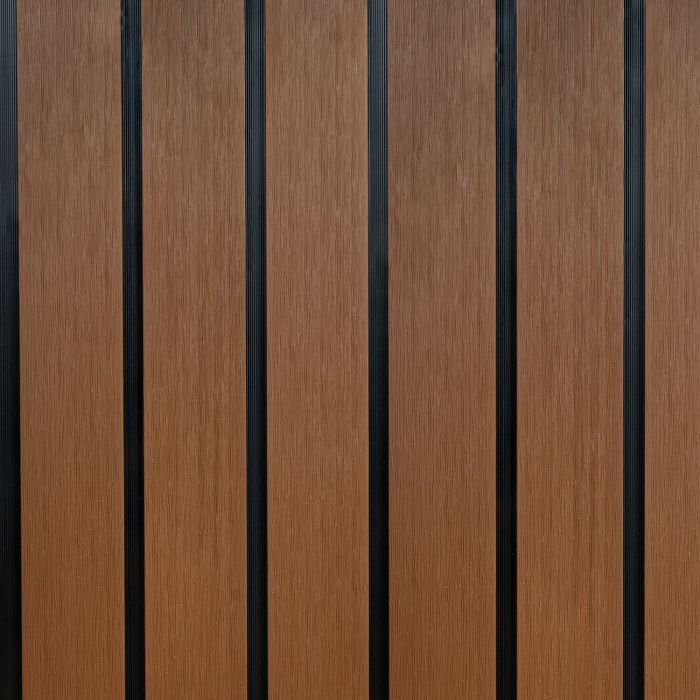 Deska Ogrodzeniowa Lamelowa DUO Premium Teak/Czarny – dł. 1,8 m