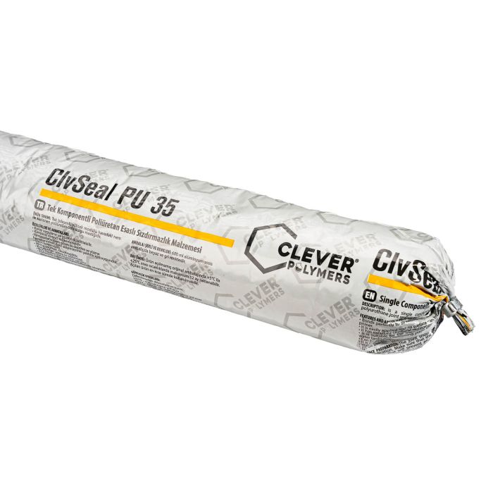 Uszczelniacz Poliuretanowy Jednoskładnikowy CLEVER ClvSeal PU35 – 0,7 kg (600 ml)