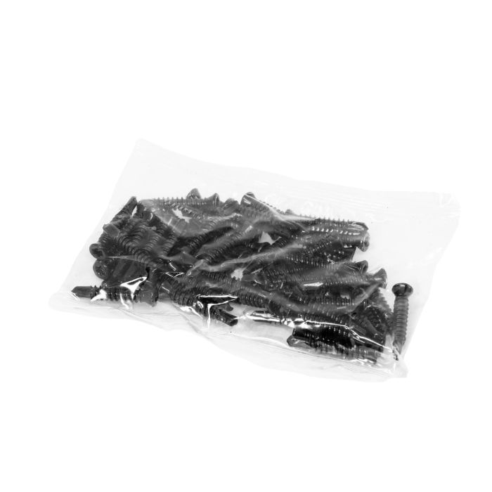 Wkręt samowiercący 4 x 25 mm ze stali nierdzewnej Czarny – 200 szt. Wkręt samowiercący 4 x 25 mm ze stali nierdzewnej Czarny – 200 szt.