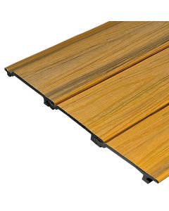 Deska Elewacyjna Kompozytowa Szczotkowana Premium Amber &ndash; dł. 2,9 m