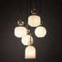 Lampa wisząca SOPHIA COGNAC Złota 11593