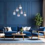 Lampa wisząca SOPHIA COGNAC Złota 11594