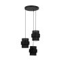 Lampa wisząca CALISTO Czarna 5981