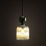Lampa wisząca SOPHIA COGNAC Zielona 11146