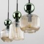 Lampa wisząca SOPHIA COGNAC Zielona 11147
