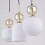 Lampa wisząca SOPHIA COGNAC Złota 11591