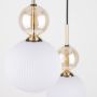 Lampa wisząca SOPHIA COGNAC Złota 11592