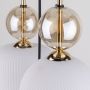 Lampa wisząca SOPHIA COGNAC Złota 11593