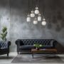 Lampa wisząca SOPHIA COGNAC Złota 11594
