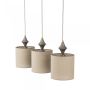 Lampa wisząca AMURA Brązowa 11440