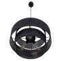 Lampa wisząca CALISTO Czarna 5099