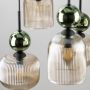 Lampa wisząca SOPHIA COGNAC Zielona 11151