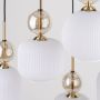 Lampa wisząca SOPHIA COGNAC Złota 11594