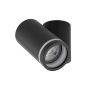 Lampa reflektor spot JET Czarna 5349