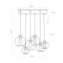 Lampa wisząca CUBUS 2833
