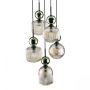 Lampa wisząca SOPHIA COGNAC Zielona 11149