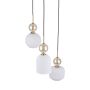 Lampa wisząca SOPHIA COGNAC Złota 11592