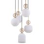 Lampa wisząca SOPHIA COGNAC Złota 11593