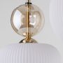 Lampa wisząca SOPHIA COGNAC Złota 11594
