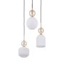 Lampa wisząca SOPHIA COGNAC Złota 11592