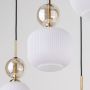 Lampa wisząca SOPHIA COGNAC Złota 11594