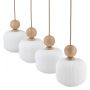 Lampa wisząca BALLO Brązowa 11051