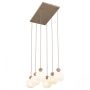 Lampa wisząca BALLO Brązowa 11052