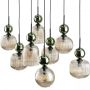 Lampa wisząca SOPHIA COGNAC Zielona 11151