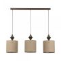 Lampa wisząca AMURA Brązowa 11440
