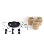 Lampa wisząca CALISTO Jutowa 6098