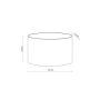 Oprawa natynkowa zewnętrzna LED VERTO Czarna