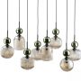 Lampa wisząca SOPHIA COGNAC Zielona 11151