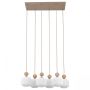 Lampa wisząca BALLO Brązowa 11052