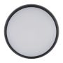 Plafon zewnętrzny LED SFERIS Czarny śr. 24,5 cm