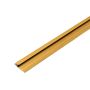 Łącznik aluminiowy 3,5 mm do paneli ściennych Złoty Mat – 2,9 m