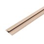 Łącznik aluminiowy 4,5 mm do paneli ściennych Miedziany Mat – 2,9 m