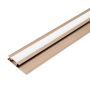 Łącznik LED aluminiowy 4,5 mm do paneli ściennych Miedziany Mat – 2,9 m