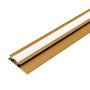Łącznik LED aluminiowy 4,5 mm do paneli ściennych Złoty Mat – 2,9 m