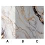 Panel Ścienny XXL Arabescato Złoty Połysk 120 x 280 cm 3 mm (A)