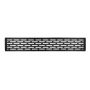Panel Ogrodzeniowy Dekoracyjny Alfa Antracyt 30 x 180 cm