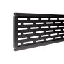 Panel Ogrodzeniowy Dekoracyjny Alfa Antracyt 30 x 180 cm