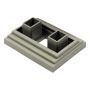 Element mocujący do profili dekoracyjnych 9 x 4 cm Premium Antique