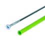Kołek Rozporowy Ramowy 10x260 mm + wkręt z łbem stożkowym TORX 7x260 mm – 50 szt.
