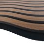 Lamele ścienne akustyczne na filcu S-Line Dąb Naturalny Fornir 2,1 x 30,5 cm – dł. 2,7 m